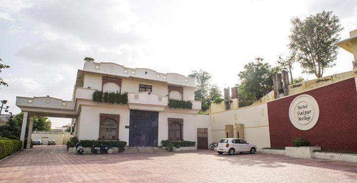 Hotel Jaipur Heritage Eksteriør billede
